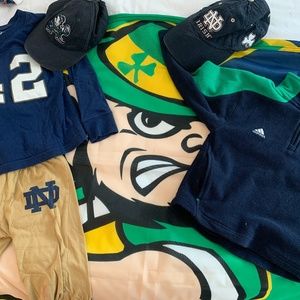 Lot of Notre Dame Kids items